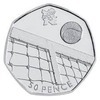 Tennis Olympic 50p Coin