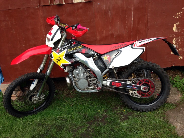 crf 125 road legal