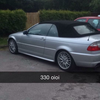 Bmw 330 2002 convertible top spec