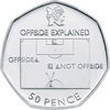 Olympic 50 pence coins