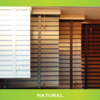 FULL HOUSE WOODEN VENETIAN BLINDS ( NEW IN BOX)