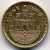 Gibraltar Castle £1 Coin