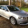 Audi A3 S line 2009 rare 170bhp sat nav bose system chrome roof rails