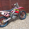 Cr 125 motocross  bike 2001.