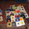 box of 45rpm vinyl records
