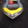 Avon inflatable dinghy with outboard