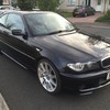 2003 53 BMW 320D MSPORT BLACK 6 SPEED COUPE