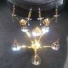 Swarovski gold crystal chandelier