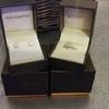 Goldsmith White Gold Diamond Engagement Ring. Matching Stud Earrings