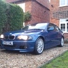 BMW 3 SERIES E46 330CI M SPORT AUTO BLUE FSH 114K QUICK SALE