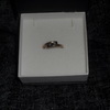 9ct gold ring sapphire and diamond