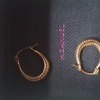 9ct pure gold earrings