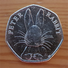 50p Coin - Peter Rabit