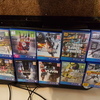 500gb black slimline ps4 with 10 games