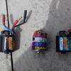 3x brushed motors