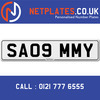 SA09 MMY Registration Number Private Plate Cherished Number Car Registration Personalised Plate