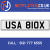 USA 810X Registration Number Private Plate Cherished Number Car Registration Personalised Plate