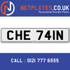 CHE 741N Registration Number Private Plate Cherished Number Car Registration Personalised Plate