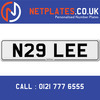 N29 LEE Registration Number Private Plate Cherished Number Car Registration Personalised Plate