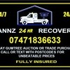 TANNZ 24HR RECOVERY   07471836633