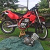 Klx250 fitted with a Klx300r