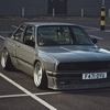 Pandem BMW e30 rocketbunny show car drift car track