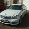 2012 MERCEDES-BENZ C220 ELEGANCE CDI BLUEEFI WHITE AUTO 7 SPEED DIESEL