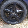 2001 51 plate MX5 mk2 17" Black Gloss Alloys