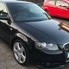 Audi A3 S Line black