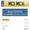 M13 MCX reg plate