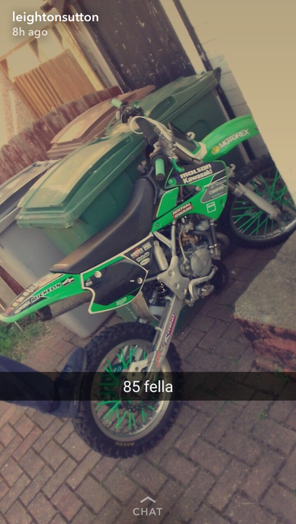 Kx85 big wheel clearance for sale