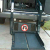 Hydraulic wheelchair lift