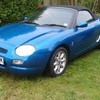 1998 Blue MGF Convertible