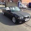 BMW 328i in black 1997 convertible