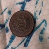 1944 UK half penny collectors peace