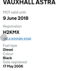 vaxhaul astra sxi