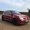 Rare Flame Red Renault Clio 172