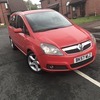 Vauxhall zafira 2008 sport 150bhp