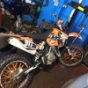 Ktm sx 450. 2004 on road