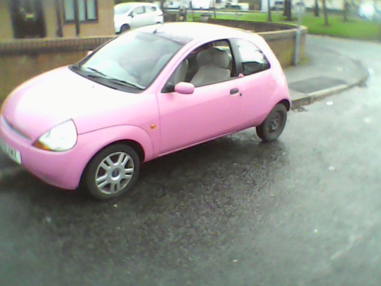 Pink Ford Ka