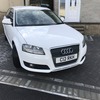 Audi aA3, white