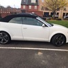 White Audi A3 sport