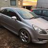 Vauxhall corsa d 1.6 sri turbo 2007 silver