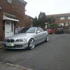 Bmw 323i cab lowerd 19s