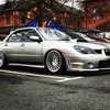 Bagged hawk eye Impreza wrx