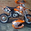 KTM Pro 50cc auto learner crosser