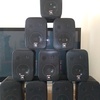 9 speakers JBL 150 w.control 1 pro