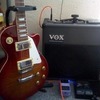 Vox valvetronix guitar amp.