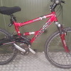 26" wheels Saracen Ikon)