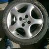 3x MSW Alloy wheels 195/50 R15 82V